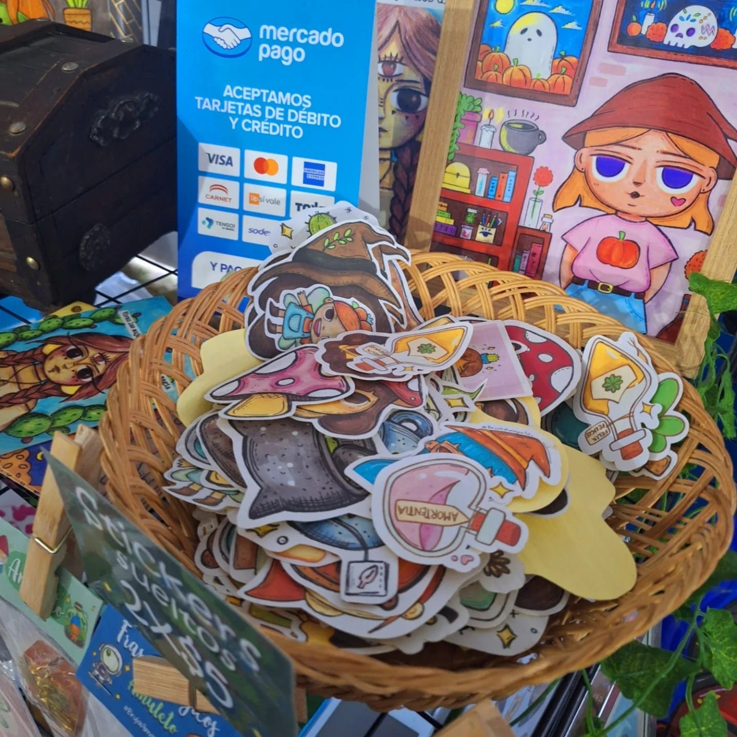 Stickers mágicos