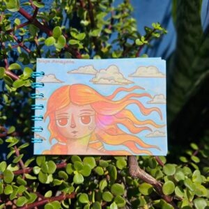 Sketchbook “El Rostro de Venus” 🌊✨