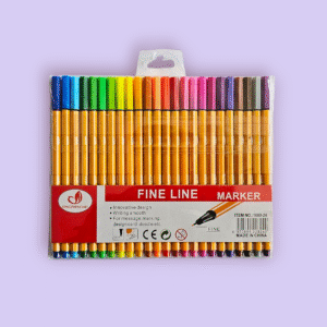 Set de 24 Marcadores Punta Fina (Fine Line Marker) FENGZHENGMEI para dibujo y journaling.